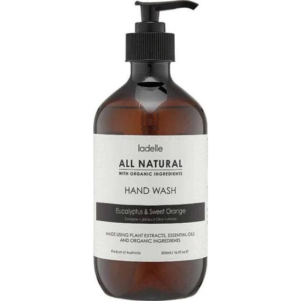 Ladelle All Natural Plant Based Eucalyptus & Sweet Orange Hand Wash 500ml