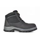 Blacksmith Men's Mortar Zip Side Work Boots - Black - Size 11