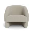 Cobble Fabric Occasional Armchair Linen by Freedom