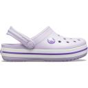 Crocs Kids' Crocband Clog, LAVENDER/NEON Purple, J1