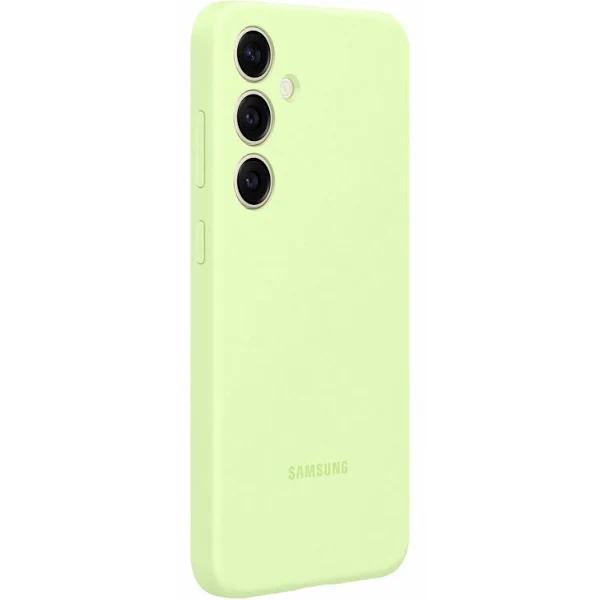 Samsung Silicone Case For Galaxy S24 Plus - Light Green