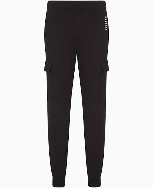 EA7 Golf Trousers - Core Cargo Jogger - Black AW23