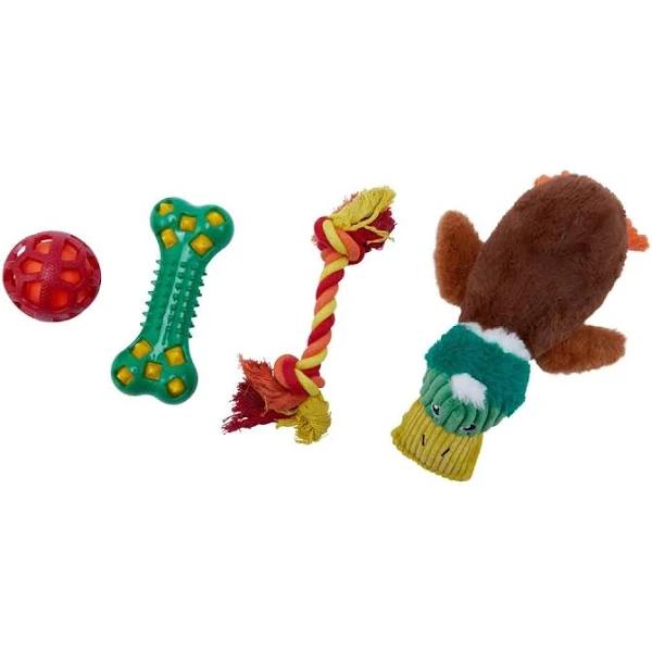 4 Pack Dog Toys - Anko