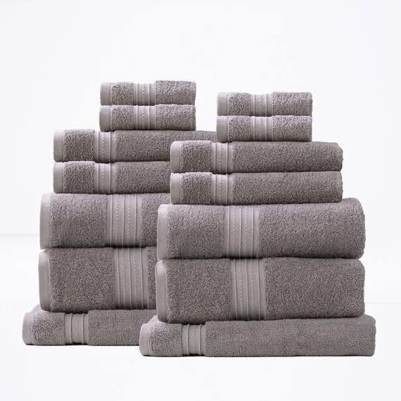 Brentwood Towel Set Whisper by Freedom, 100% Cotton