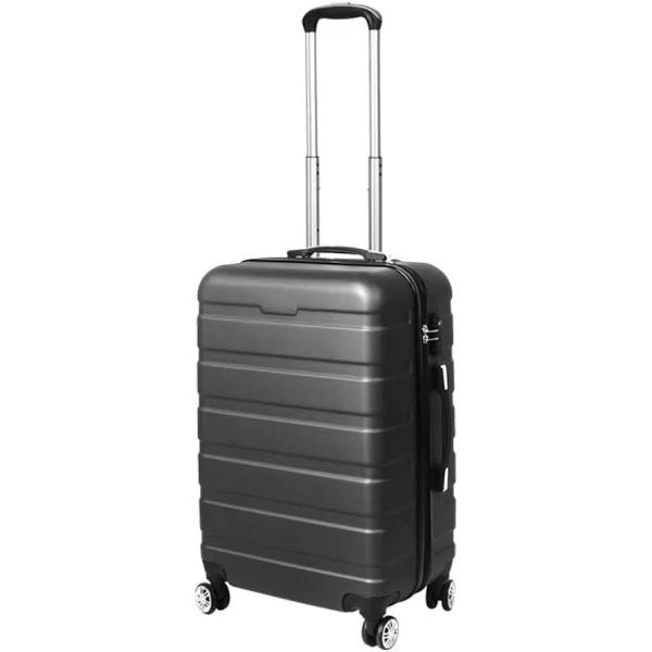 Slimbridge 20-Inch Luggage Suitcase Lock Hard Shell - Dark Grey