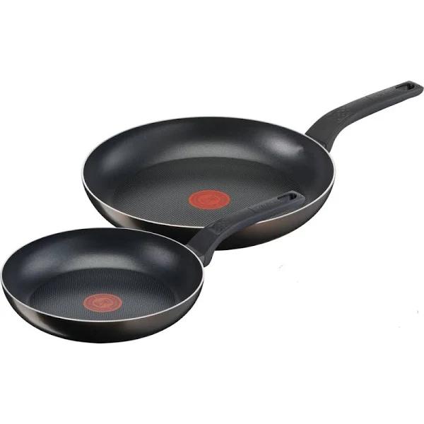 Tefal Extra Cook & Clean Non-stick Twin Pack Frypans 24/28cm​