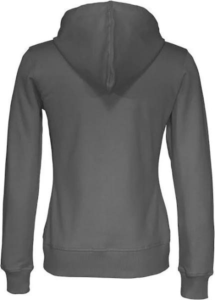 Cottover Womens/Ladies Full Zip Hoodie Charcoal M Organic Cotton Recycled Polyester Womens Full Zip Hoodie