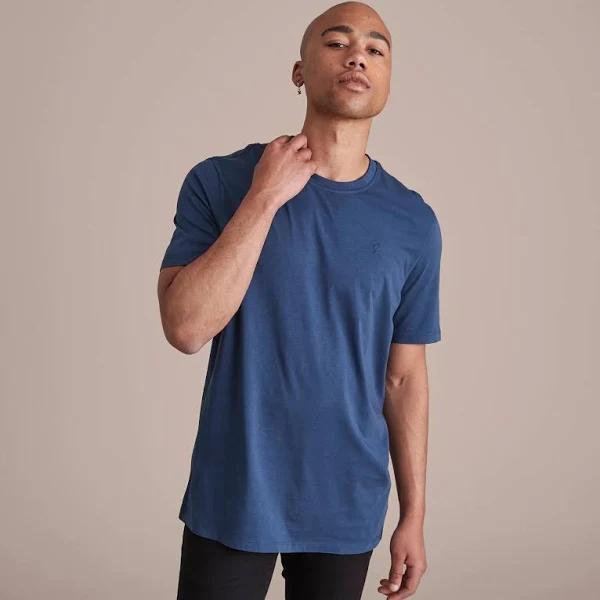 Commons Garment Dyed T-Shirt | Blue | Size XS