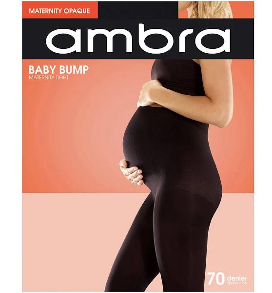 Ambra 2 Pack 40 Denier Soft Opaque Tights - Black