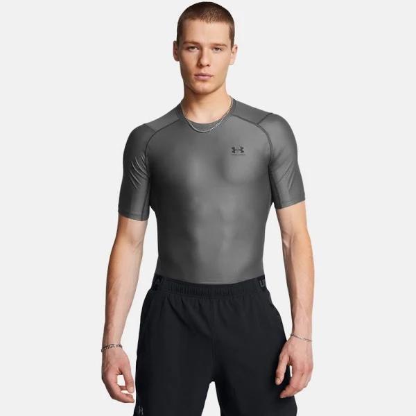 Under Armour Men's Iso-Chill Compression Short Sleeve Gray XL