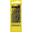 DeWalt Brad Point Drill Bit Set 5 Piece 4-10mm DEWDT4535QZ