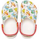 Crocs Kids' Classic Pokemon Clog; White / Multi, J2