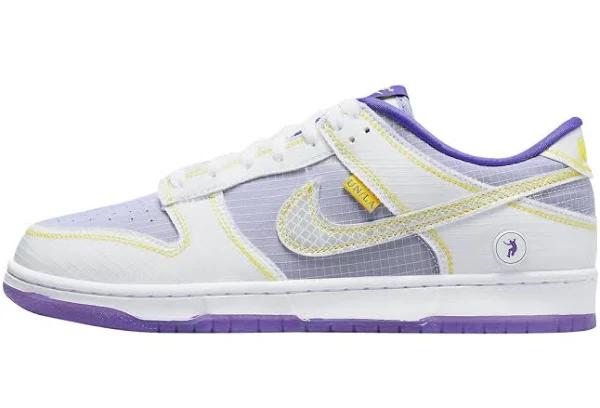 Nike Union La x Dunk Low 'Passport Pack - Court Purple' Sneakers | White | Men's Size 9