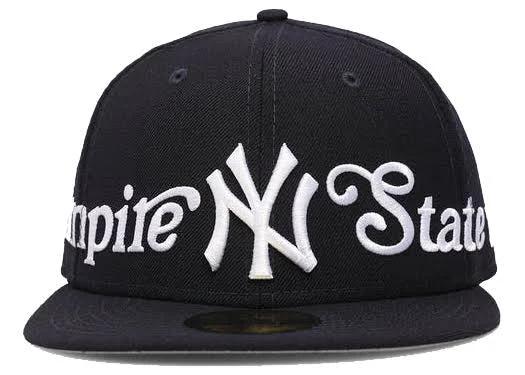 New Era New York Yankees Subway Series Tribute Patch Hat Club Exclusive 59Fifty Fitted Hat Navy