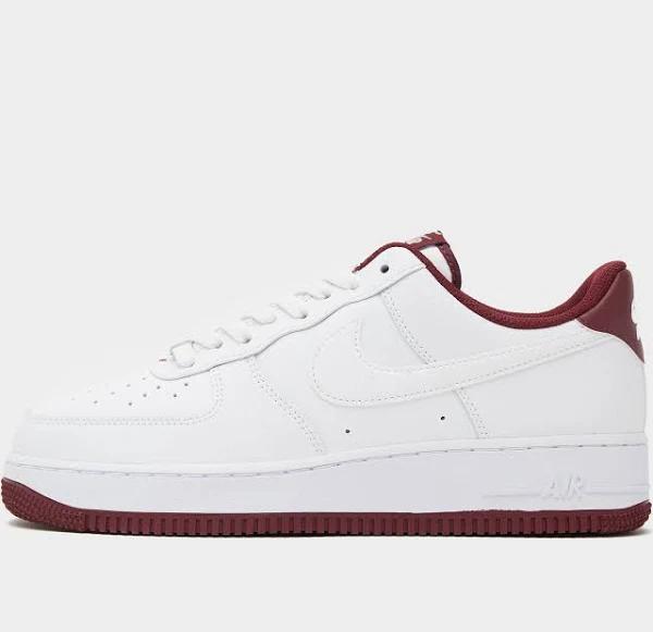 Nike Air Force 1 '07 White/Burgundy