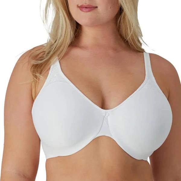 Bali Women's White Size 44DD Full Figure Minimizers Underwire Bra