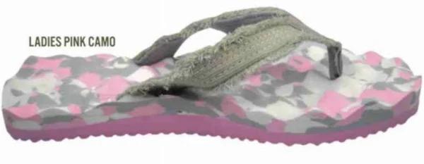 Kokoda Knobby Thongs Camo Pink - 5