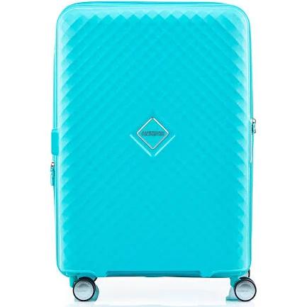 American Tourister Squasem 66cm Suitcase Aqua Blue