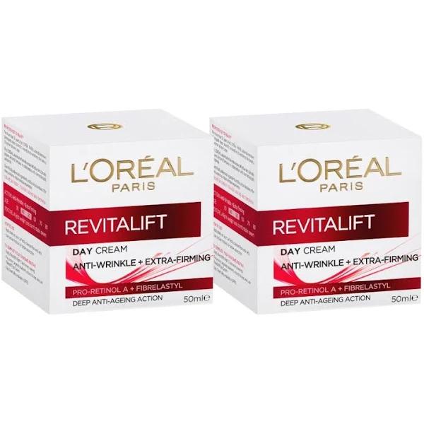 L'Oreal Paris Revitalift Anti-wrinkle + Extra Firming Day Cream 50ml x 2