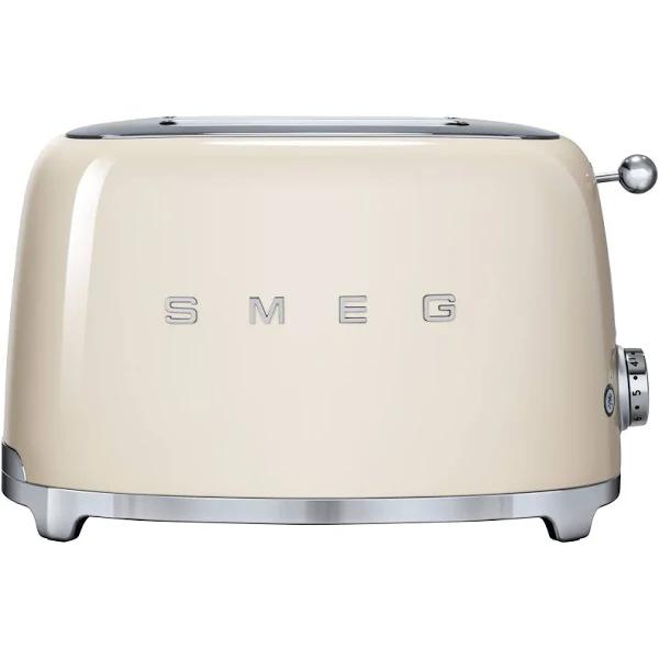 Smeg TSF01CRUK Retro Cream 2 Slice Toaster