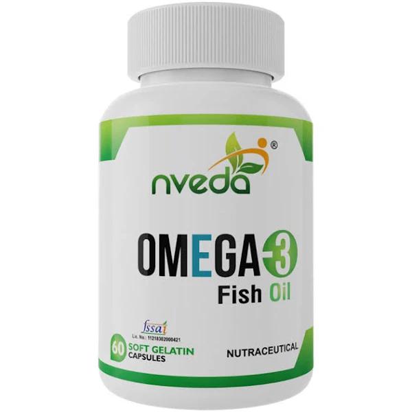 Nveda Omega-3 Fish Oil - 60 Softgels