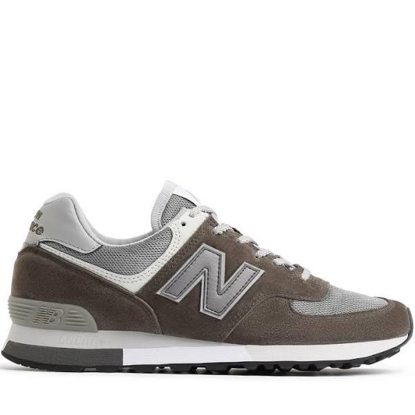 New Balance Unisex Made in UK 576 Dark Gull Grey/Steeple Gray/Alloy/Antartica - Size 13