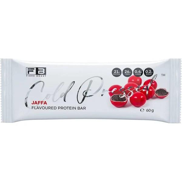 Cold Pressed Protein Bar Fibre Boost 60g / Jaffa