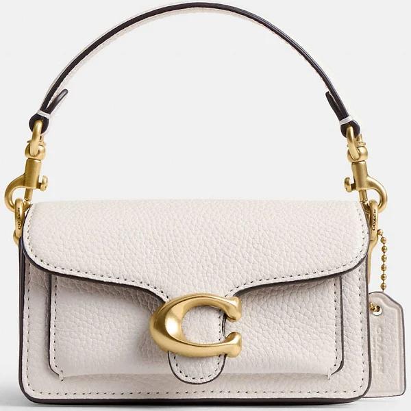 Coach Tabby Bag 12 White One Size