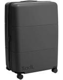 Kadi Large Check-In Suitcase 78.5cm in Charcoal Black