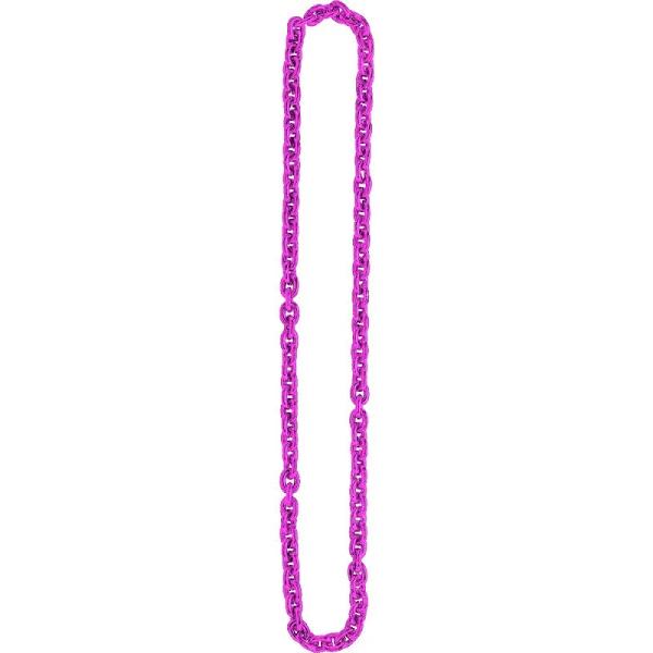 Chain Link Necklace - Pink