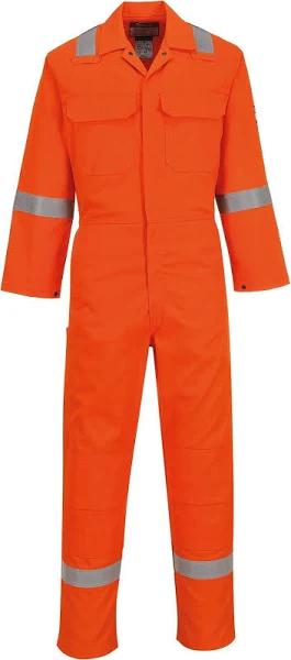 Portwest Mens Bizweld Iona Work Overall/Coverall Orange XL