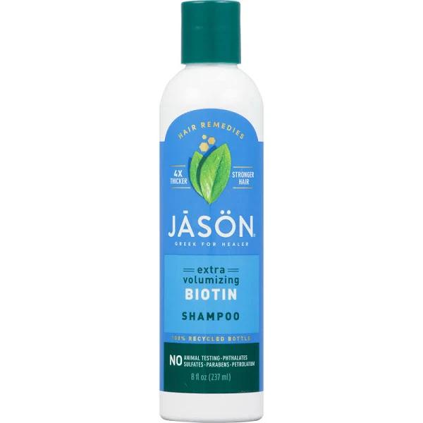 Jason Natural Shampoo, Thin-To-Thick, Extra Volume - 8 fl oz bottle