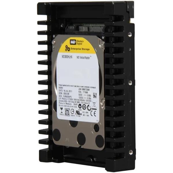 WD Velociraptor 300 GB Workstation Hard Drive: 3.5 Inch, 10000 Rpm, SATA III, 32 MB Cache - WD3000HLHX