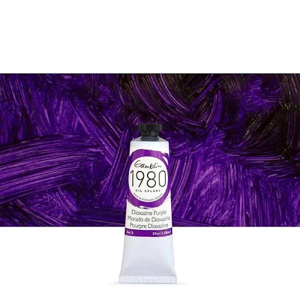 Gamblin 1980 Oil Dioxazine Purple 37ml