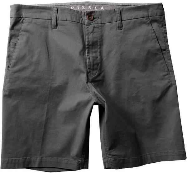 Vissla Men's No See Ums Eco 18" Elastic Walkshort Phantom / 38