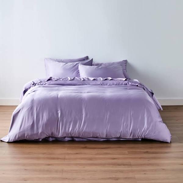 Ecosa Bamboo Bedding - Fitted Sheet / King / Lavender