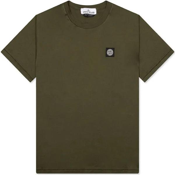 Stone Island 24113 T-Shirt Olive Green . Men . S