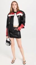 Lioness Top Model Faux Leather Biker Jacket | Black | Size L | Shopbop