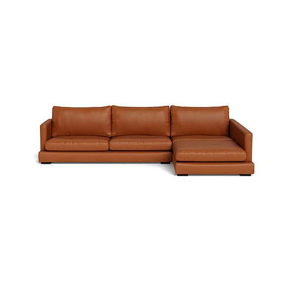 Long Island Leather Modular Sofa Ginger by Freedom, 100% Leather SA