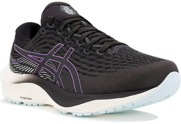 ASICS Women's Gel-Kayano Lite 3 - Running Shoes - Black/Cyber Grape 6