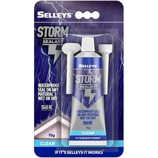 Selleys Storm Sealant Clear 75g