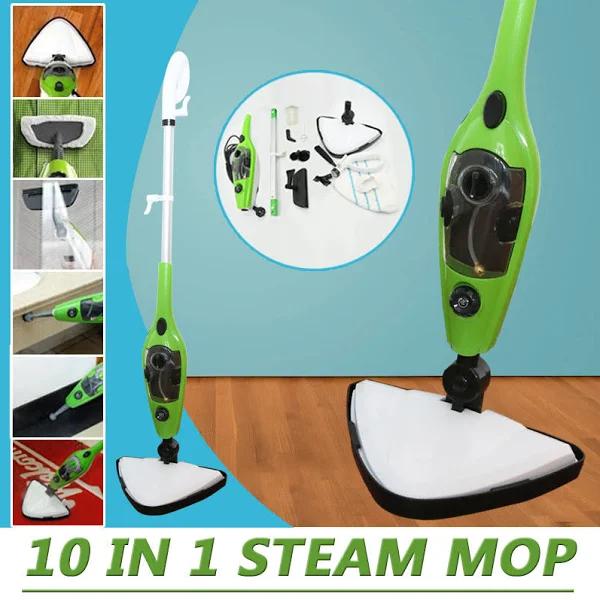 10 in 1 360 Degree Steam Mop Floor Cleaner Kitchen Steaming Cleaning Use Water V201-FDZ1291008AU