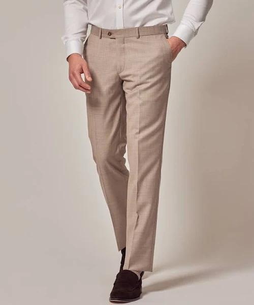 Hawes & Curtis Stone Tailored Sharkskin Italian Suit Trousers - 1913 Collection