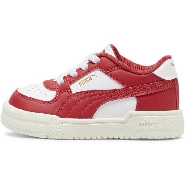 Ca Pro Classic AC BABIES' Trainers Shoes in White/Club Red, Size 5, Textile by Puma