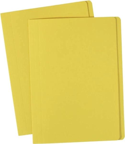 Avery 81542 Manilla Folder Foolscap Yellow Box 100