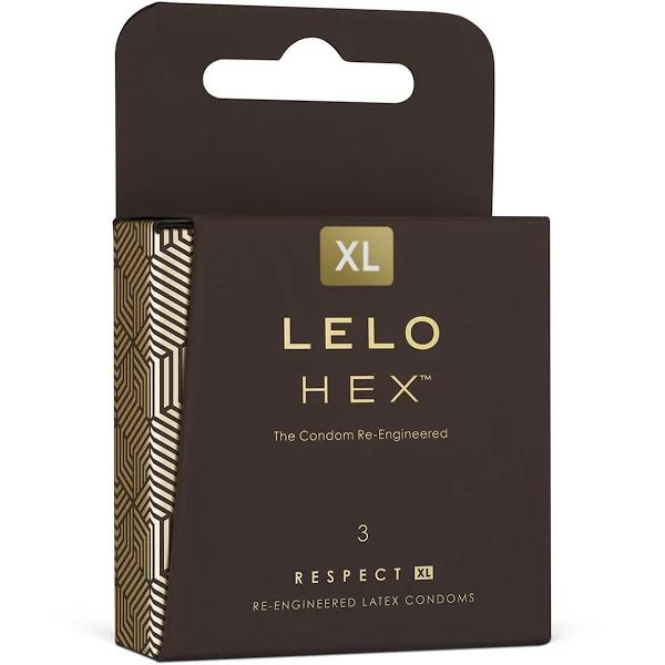 Lelo Hex Condoms Respect XL (3 Pack)