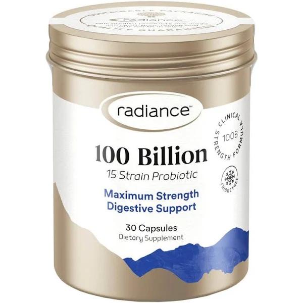 Radiance Probiotics 100 Billion 15 Strain 30 Capsules