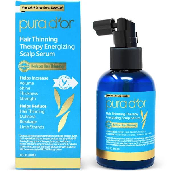 Pura D'or Hair Thinning Therapy Energizing Scalp Serum 4 fl oz