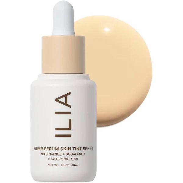 ILIA Super Serum Skin Tint SPF 40 - #ST2 Tulum (Very Light with Warm Undertones) 30ml