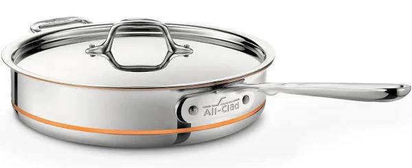 All Clad Copper Core 3 Quart Covered Saute Pan